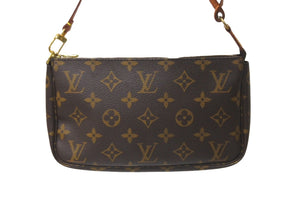 LOUIS VUITTON ルイヴィトン アクセサリーポーチ ポシェットアクセソワール M51980 モノグラム 美品 中古 63109