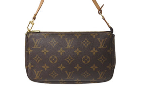 LOUIS VUITTON ルイヴィトン アクセサリーポーチ ポシェットアクセソワール M51980 モノグラム 美品 中古 63112