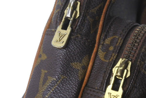 LOUIS VUITTON ルイヴィトン モノグラム ミニアマゾン ショルダーバッグ M45238 キャンバス ブラウン 中古 63115