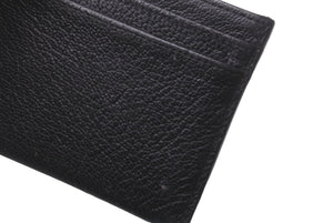 CHANEL シャネル カードケース 11番台 ココマーク ブラック レザー A20906 シルバー金具 良品 中古 63130