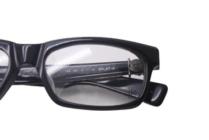 CHROME HEARTS クロムハーツ SPLAT-A BSフレア ブラック プラスチック シルバー925 サイズ55▫︎17 143 美品 中古 63132