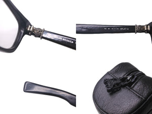 CHROME HEARTS クロムハーツ SPLAT-A BSフレア ブラック プラスチック シルバー925 サイズ55▫︎17 143 美品 中古 63132