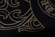 Load image into Gallery viewer, CHROME HEARTS クロムハーツ アームクロス デザイン Vネック 長袖Ｔシャツ ブラック ロゴ サイズS 美品 中古 63133