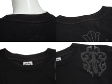 Load image into Gallery viewer, CHROME HEARTS クロムハーツ 半袖Ｔシャツ サイズS セメタリークロス プリント コットン ブラック 良品 中古 63134