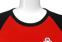 Load image into Gallery viewer, 極美品 CHROME HEARTS クロムハーツ ヴァインダガー プリント ラグラン カットソー レッド ブラック ONE SIZE 中古 63135
