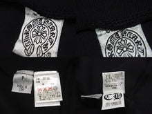 Load image into Gallery viewer, CHROME HEARTS クロムハーツ ブルゾン 20729 サイズP ダガージップ ブラック コットン シルバ−925 美品 中古 63136