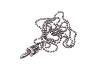 CHROME HEARTS クロムハーツ #5 ダガー DAGGER ZIP1ネックレス チャーム 6.4g シルバー 美品 中古 63137