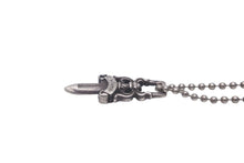 Load image into Gallery viewer, CHROME HEARTS クロムハーツ #5 ダガー DAGGER ZIP1ネックレス チャーム 6.4g シルバー 美品 中古 63137