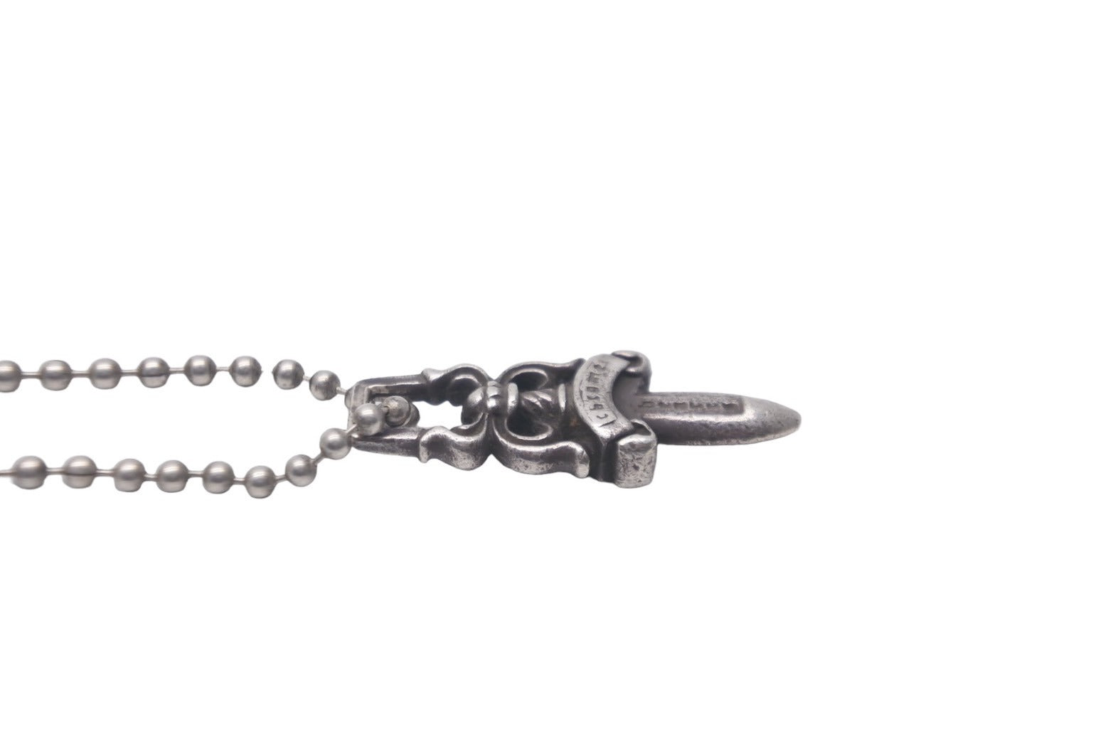 CHROME HEARTS クロムハーツ #5 ダガー DAGGER ZIP1ネックレス