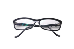 極美品 CHROME HEARTS クロムハーツ BEARDED BABY-A メガネ ブラック シルバー925 サイズ56▫︎14 132 中古 63138