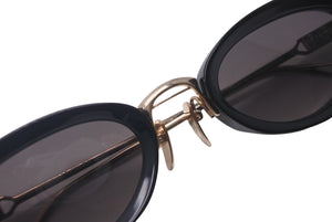 極美品 CHROME HEARTS クロムハーツ Clamorous サングラス ゼロピラミッド ブラック ゴールド 925 中古 63139