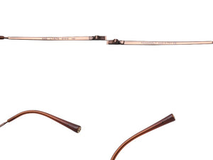 極美品 CHANEL シャネル リムレスサングラス 4002 c.116/75 ココマーク ブラウン サイズ57▫︎19 130 中古 63142