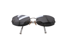 Load image into Gallery viewer, CHANEL シャネル サングラス サイズ54◻︎19 130 ココマーク 4002 c.124/22 シルバー リムレス 美品 中古 63151