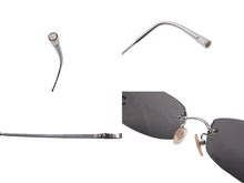 Load image into Gallery viewer, CHANEL シャネル サングラス サイズ54◻︎19 130 ココマーク 4002 c.124/22 シルバー リムレス 美品 中古 63151