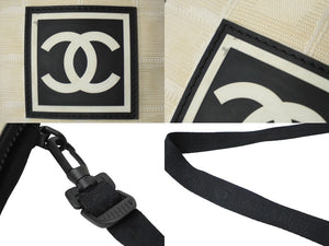CHANEL シャネル ショルダーバッグ A22059 ココマーク スポーツライン ドレイク愛用 8番台 美品 中古 63155