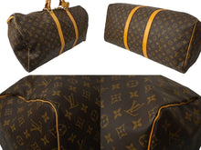 Load image into Gallery viewer, LOUIS VUITTON ルイヴィトン キーポル 55 ボストンバッグ モノグラムキャンバス M41424 ブラウン 美品 中古 63158