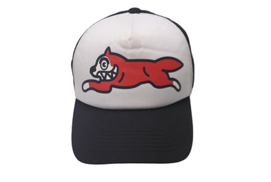 BBC /Icecream Running Dog Trucker Cap ビリオネア ボーイズクラブ アイスクリーム 帽子 ブラック ホワイト 中古 63162