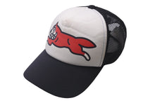 Load image into Gallery viewer, BBC /Icecream Running Dog Trucker Cap ビリオネア ボーイズクラブ アイスクリーム 帽子 ブラック ホワイト 中古 63162