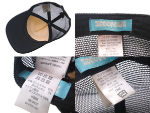 BBC /Icecream Running Dog Trucker Cap ビリオネア ボーイズクラブ アイスクリーム 帽子 ブラック ホワイト 中古 63162