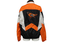 Load image into Gallery viewer, BALTIMORE ORIOLES ボルティモア オリオールズ ジャケット ナイロン ポリエステル ブラック ホワイト オレンジ L 美品 中古 63163