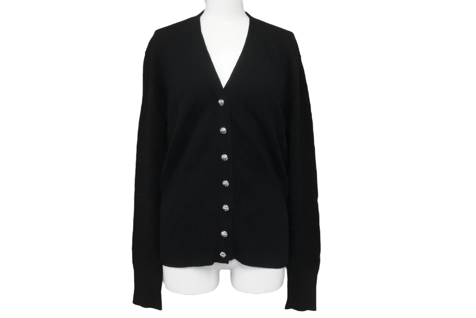 CHROME HEARTS ニットカーディガン 楽天市場】クロムハーツ Chrome Hearts サイズ:S CHレザーパッチ