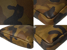 Load image into Gallery viewer, 極美品 CHROME HEARTS クロムハーツ ZIP TOP クロスパッチ ショルダーバッグ カモフラージュ シルバー925 中古 63167