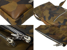 Load image into Gallery viewer, 極美品 CHROME HEARTS クロムハーツ ZIP TOP クロスパッチ ショルダーバッグ カモフラージュ シルバー925 中古 63167