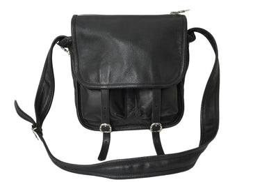 極美品 新型 CHROME HEARTS クロムハーツ タイニー ソフトショルダーバッグ ダガーファスナー ブラック 中古 63168