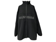 Load image into Gallery viewer, BALENCIAGA バレンシアガ ジャケット FLEECE TRACKSUIT JACKET 18AW ブラック ウール サイズ44 534315 美品 中古 63172