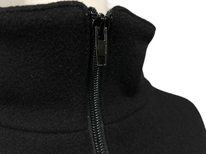 BALENCIAGA バレンシアガ ジャケット FLEECE TRACKSUIT JACKET 18AW ブラック ウール サイズ44 534315 美品 中古 63172