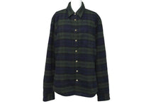 Load image into Gallery viewer, CHROME HEARTS クロムハーツ シャツダウンジャケット リバーシブル キルティング M グリーン ネイビー ブラック 美品 中古 63175