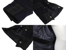 Load image into Gallery viewer, CHROME HEARTS クロムハーツ シャツダウンジャケット リバーシブル キルティング M グリーン ネイビー ブラック 美品 中古 63175