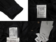 Load image into Gallery viewer, CHROME HEARTS クロムハーツ シャツダウンジャケット リバーシブル キルティング M グリーン ネイビー ブラック 美品 中古 63175