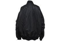 Load image into Gallery viewer, PRADA プラダ Re-Nylon ボンバージャケット サイズL SGB903 ブラック トライアングルロゴ ポーチ ナイロン 美品 中古 63176