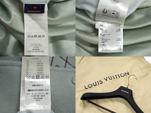 極美品 LOUIS VUITTON ルイヴィトン 23AW バーシティレザーブルゾン 1ABZJP エピレザー ウール サイズ48 中古 63180