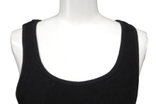 Load image into Gallery viewer, CHROME HEARTS クロムハーツ タンクトップ ノースリーブ サイズM ブラック CH クロス コットン 美品 中古 63184