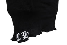 Load image into Gallery viewer, CHROME HEARTS クロムハーツ タンクトップ ノースリーブ サイズM ブラック CH クロス コットン 美品 中古 63184