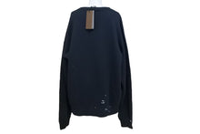Load image into Gallery viewer, 極美品 Dior ディオール 22AW Cactus Jack コラボ オーバーサイズペインタースウェット 283J679A0531 ネイビー サイズXL 中古 63186