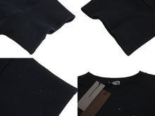 Load image into Gallery viewer, 極美品 Dior ディオール 22AW Cactus Jack コラボ オーバーサイズペインタースウェット 283J679A0531 ネイビー サイズXL 中古 63186