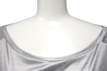 Load image into Gallery viewer, CHANEL シャネル ココマーク 長袖Tシャツ オールインワン セットアップ P43485K04412 AW002 グレー シルバー金具 美品 中古 63194