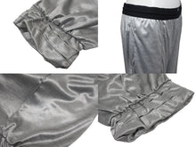 Load image into Gallery viewer, CHANEL シャネル ココマーク 長袖Tシャツ オールインワン セットアップ P43485K04412 AW002 グレー シルバー金具 美品 中古 63194