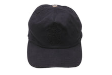 Load image into Gallery viewer, CHROME HEARTS クロムハーツ スナップバック キャップ ヴィンテージ ブラック コットン シルバー925 刺繍 美品 中古 63198