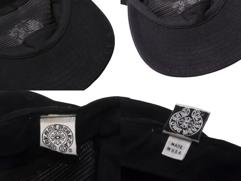 CHROME HEARTS クロムハーツ クロス刺繍デニムスナップバック