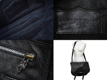 Load image into Gallery viewer, CHROME HEARTS クロムハーツ ガンスリンガーストラップ ショルダーバッグ メッセンジャーバッグ ブラック 美品 中古 63203