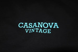 CASANOVA VINTAGE カサノバ ヴィンテージ CROPPED t-shirts ロゴ Tシャツ ブラック サイズ S 63221