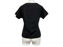 Load image into Gallery viewer, CASANOVA VINTAGE カサノバ ヴィンテージ CROPPED t-shirts ロゴ Tシャツ ブラック サイズ M 63276