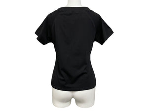 CASANOVA VINTAGE カサノバ ヴィンテージ CROPPED t-shirts ロゴ Tシャツ ブラック サイズ M 63276
