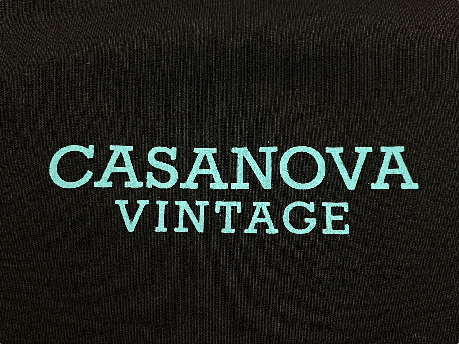 CASANOVA VINTAGE カサノバ ヴィンテージ CROPPED t-shirts ロゴ Tシャツ ブラック サイズ M 63276 CASANOVA VINTAGE カサノバ ヴィンテージ CROPPED t-shirts ロゴ
