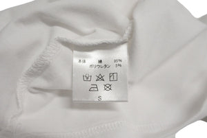 CASANOVA VINTAGE カサノバ ヴィンテージ CROPPED t-shirts ロゴ Tシャツ ホワイト サイズ S 63331