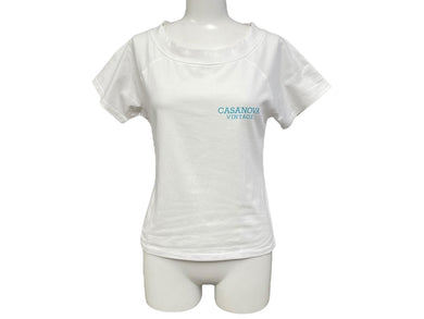 CASANOVA VINTAGE カサノバ ヴィンテージ CROPPED t-shirts ロゴ Tシャツ ホワイト サイズ M 63386